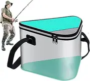 Live Bait Bucket,Folding Live Bait Storage Bucket | Fish Protection Bucket Compact Fishing Bucket for Streams, Rivers, Ponds and Oceans