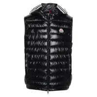 在飛比找momo購物網優惠-【MONCLER】春夏新款 男款 CLAI 連帽羽絨背心-黑