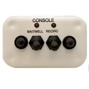 Triton Boat Breaker Switch Panel | 4 x 2 1/2 Inch White