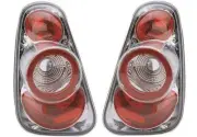 2001-2005 MINI ONE COOPER R50 R53 Crystal Tail Lights Rear Lamps CHROME