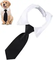 Dog Collar with Bow Tie, Formal Pet Collar Bow Tie, Cute Bow Tie Design Formal Dog Bandana Collar for Daily Wear, Wedding, Walking, Valentine's Day