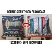 Castlevania Double Sided Throw Pillowcase 18 x 18 inches retro NES game room