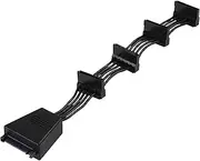 Silverstone SST-CP06 SATA Adapter Cable 1 to 4 SATA Male 2X 2200μF Capacitors