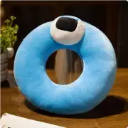 Luminous Alphabet Lore Plush Toy Soft Stuffed Pillow Glowing Colorful English O