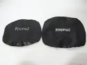 Fit For Powertrac Tractor Black Colour Bottom And Rear Seat Cover #23A7