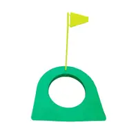 在飛比找松果購物優惠-POSMA PG030US 2件/套高爾夫推桿綠色調節杯孔旗