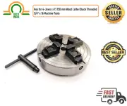 Key for 4-Jaws x 6"/ 150 mm Wood Lathe Chuck Threaded 3/4" x 16 Machine Tools