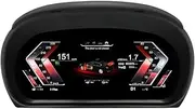 Car LCD Dashboard Panel Speedometer Screen Compatible for BMW 3 Series E90 E91 E92 2005-2011 Car Digital Cluster Instrument Display
