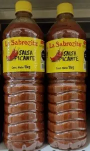 2X LA SABROZITA SALSA VERDE PICANTE / HOT SALSA - 2 de 33.8 OZ c/u - ENVIO GRATS