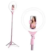 12'' Selfie Ring Light with 62’’ Tripod Stand for Video Recording, Live