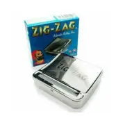New Zig Zag TIN Automatic Cigarette Tobacco Rolling Machine Box