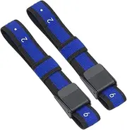 2Pcs Rigid Blood Flow Restriction Band for Arms Legs Glutes Bfr Training Workout Occlusion Bands for Men and Women,Blue,Arm