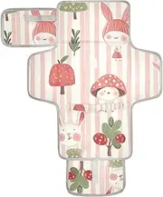 Reusable wipeable Changing pad with Tissue Pocket Waterproof Pads for Baby for Girl & Boy
