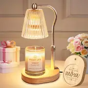 Mothers Day Gifts,Candle Warmer Lamp with Timer Dimmer Adjustable Height,Vintage