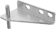 SHINEOFI Stainless Steel Freezer Hinge for 4-6 Door Fridge Universal Door Hinge Accessory Easy Install Long-Lasting