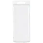Collecting Warehouse Clear Plastic Clamshell Container 5.375"H x 2.25"W x 1.25"D