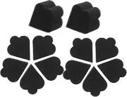 BIUDECO Makeup Sponges Set 10pcs Plum Blossom Puff Applicator for Face Foundation