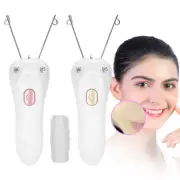 Facial Epilator Electric Face Hair Shaver Machine Removal Cotton Thread FAST NEW