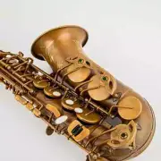 New Unique Retro Alto Saxophone Antique Copper Instrument with Case