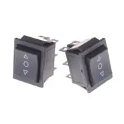 2x 6 Pins On-Off-On Rocker Switch Momentary Rocker Switch Hot A_R1
