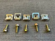 SMART FLANGED PASSIVATED HEXAGON METAL BOLTS ENGINE UNDERTRAY COVER CLIPS