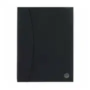 Marbig Pro Soft Touch Display Book 24 Pockets A4 (Black)