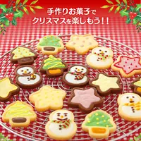 在飛比找樂天市場購物網優惠-asdfkitty*特價 日本製 聖誕節餅乾模型 聖誕樹 雪