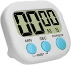 LCD Digital Kitchen Cooking Timer Count Down Up Clock Loud Alarm,Backing Stand