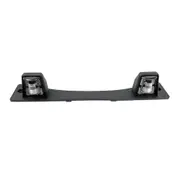Car License Plate Lights Holder For Jeep Wrangler JK 2007-2018 Without Bulb Number Plate Lamp Housing 68048762AB black