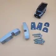LAND ROVER DEFENDER 90 110 WINDSHIELD WINDSCREEN BULKHEAD BRACKETS HINGE KIT NEW