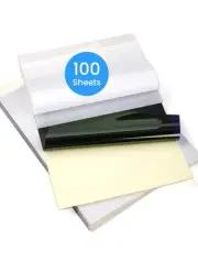 Phomemo Tattoo Transfer Paper - 100 Sheets A4 Size, Thermal Stencil Paper Kit