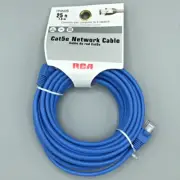 RCA 25-Ft. Blue Cat5/Cat5e Ethernet Network Computer Cable TPH532B New