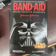 Star Wars Band-Aid Adhesive Bandages 20 Ct Box UNOPENED CP & Darth Box