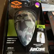 Shock Doctor Men Medium 32-34” Compression Short Hard Camo Cup Large
