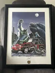 HULK Desert Encounter 1987 Autographed Graham Nolan and Stan Lee RARE Authentic