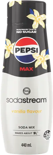Sodastream Pepsi Max Vanilla Flavour Mix 440ml