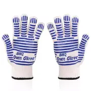 Extreme Heat Resistant Oven Gloves -Oven Glove Oven Mitt Hand Protection from Ai