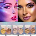 4 Colors Beauty Highlighter Palette Makeup Face Contour Powder Bronzer Make Up