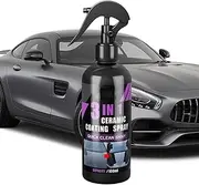 Ceramic Coating Spray - 100ml Detail Spray Nano Wax Coating | Professional Paint Care Liquid, Renewal Agent, Automotive Top Coats for Trucks SUVs