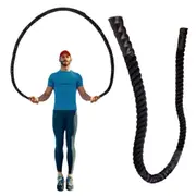 25Mm Heavy Jump Rope Crossfit Fitness Weighted Skipping Gym Strength Training Skip Jump Ropes