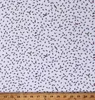 Cotton Ants Insects Bugs Food Chow Time Eating Fabric Print by the Yard D786.92