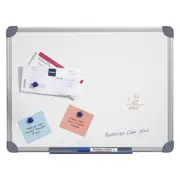 Quartet Commercial 90x120cm Slim Magnetic Surface Whiteboard w/ Marker/Pen Tray