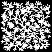 The Crafters Workshop Viney Flowers Stencil