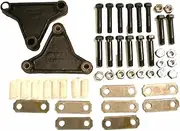 Tandem Axle Trailer Spring Suspension Rebuild Kit with Tall Equalizers Lift 3500-7000