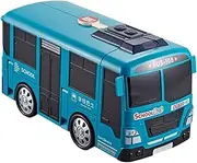 Toyvian Deformation School Bus Toy Simulation Car Toy Steering Wheel for Boys and Girls Interactive Driving Game No Battery Needed