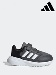 adidas Grey Tensaur Run 3.0 Infant Kids Trainers (K93902) | $53