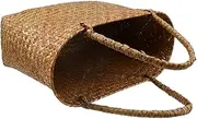 KAILIKETIY Handmade Woven Basket Flower Pot Seagrass Storage Basket for Succulents Green Plants Versatile Indoor Outdoor Use for Home Decor Organization