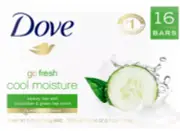 DOVE SOAP GREEN BAR - 3.75oz (16 Pack)