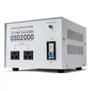 Genpower 2000W Step Down Transformer 240V-110V Stepdown Transformers Voltage Converter AU-US