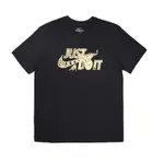 NIKE 短袖上衣 JUST DO IT BASKETBALL TEE 男款 黑 金 短T 印花 休閒 虎年 DN3039-010